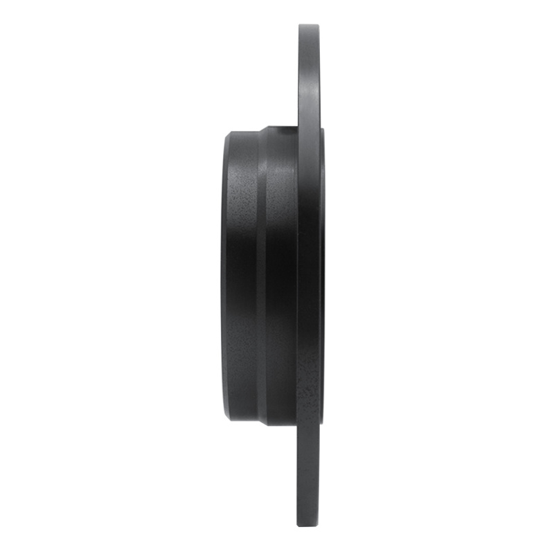 Mercedes-Benz E320 Brake Rotor (1) - Rear Left - R1 Concepts - Drilled & Slotted - Black - `98-`03